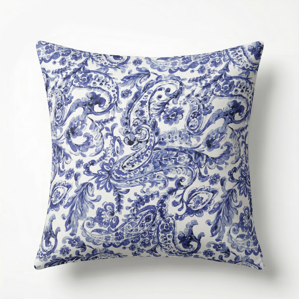 Blue Paisley x2